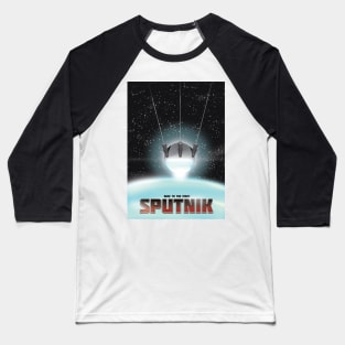 Sputnik "Race to the Stars" Baseball T-Shirt